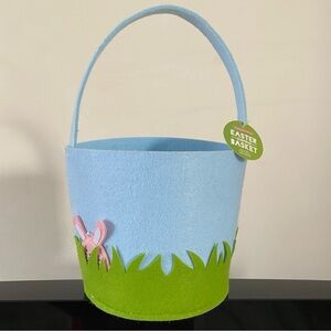 Cupcakes & Cartwheels l Egg Hunt Hand-Crafted Felt Easter Basket